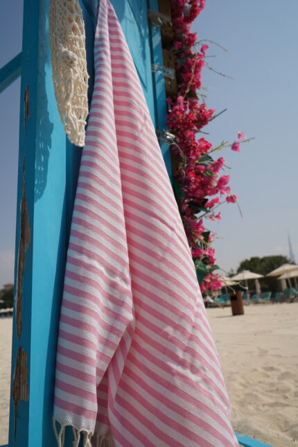 Turkish towel pink